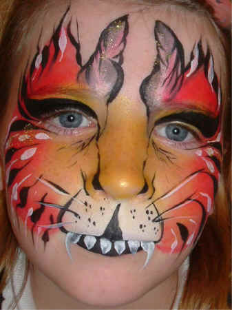 All Face Painting, Body Painting, and Special Effects Images on this site are Copyright@Cool Faces.