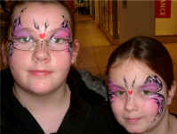 Butterfly: All Face Painting, Body Painting, and Special Effects Images on this site are Copyright@Cool Faces. Butterflies.