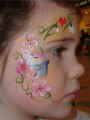 Eye Makeup: Cheekart: All Face Painting, Body Painting, and Special Effects Images on this site are Copyright@Cool Faces.