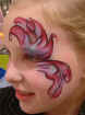 Eye Makeup: Cheekart: All Face Painting, Body Painting, and Special Effects Images on this site are Copyright@Cool Faces.