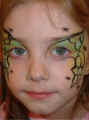 Eye Makeup: Cheekart: All Face Painting, Body Painting, and Special Effects Images on this site are Copyright@Cool Faces.
