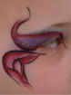 Eye Makeup: Cheekart: All Face Painting, Body Painting, and Special Effects Images on this site are Copyright@Cool Faces.