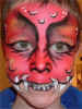 Monsters: Dragon: All Face Painting, Body Painting, and Special Effects Images on this site are Copyright@Cool Faces.