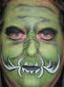 Monsters: All Face Painting, Body Painting, and Special Effects Images on this site are Copyright@Cool Faces.