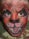Monsters: Werewolf: All Face Painting, Body Painting, and Special Effects Images on this site are Copyright@Cool Faces.